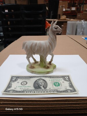 Vintage 1970's Josef by George Ceramic Llama Figurine