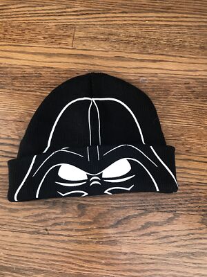 Youth Darth Vader Star Wars Flip Down Beanie Mask