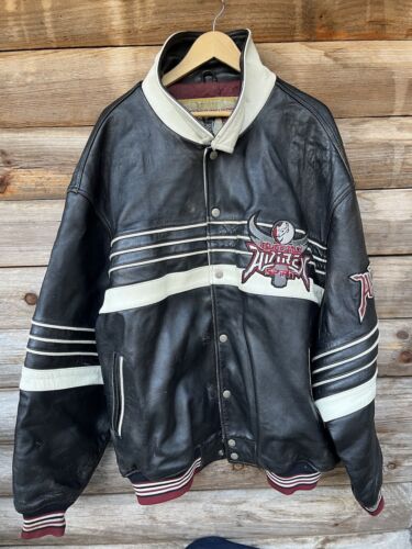 Vintage Avirex Leather Jacket Mens 6XL Buffalo Spirit Black Vintage Avirex Leather Jacket Mens 6XL Buffalo Spirit Black