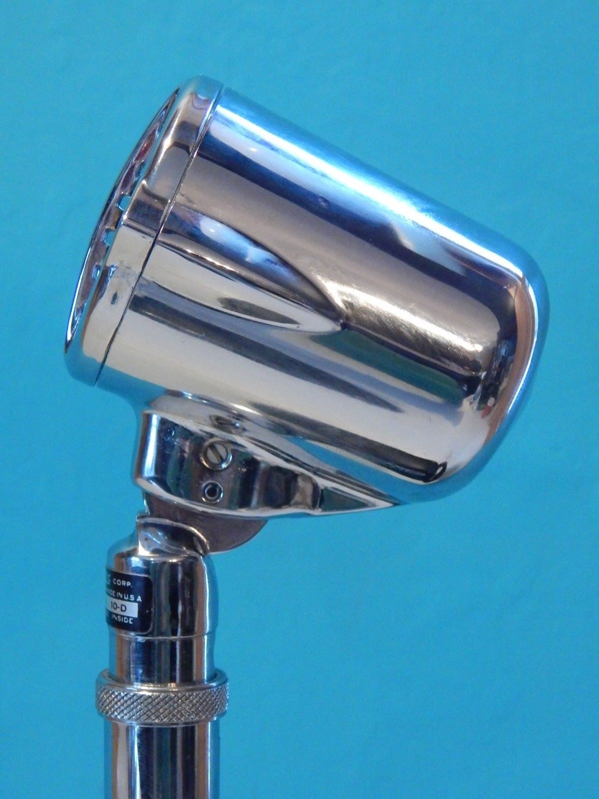 Vintage 1950S Astatic 10-D microphone With F-11 Cable Shure Electro Voice Turner