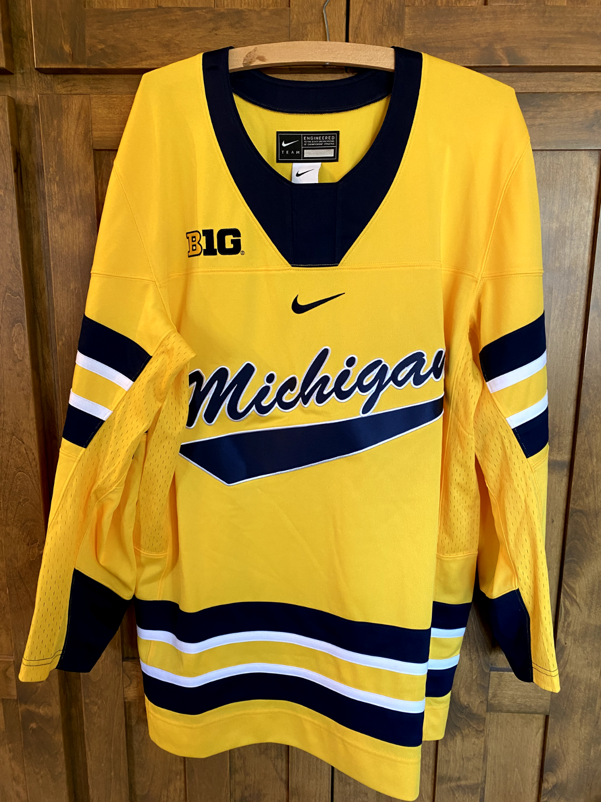 nike michigan hockey jersey