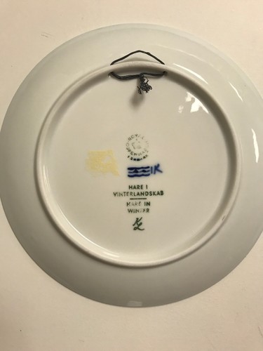 Royal Copenhagen 1971 Christmas Plate 