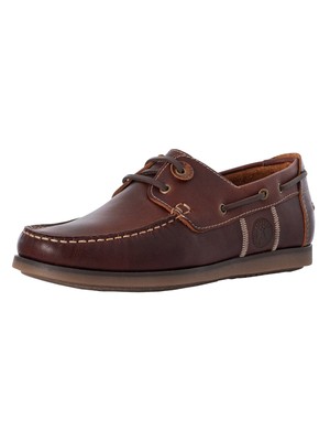 

Мужские кожаные топсайдеры Barbour, коричневые, Коричневый, MFO0684BR73