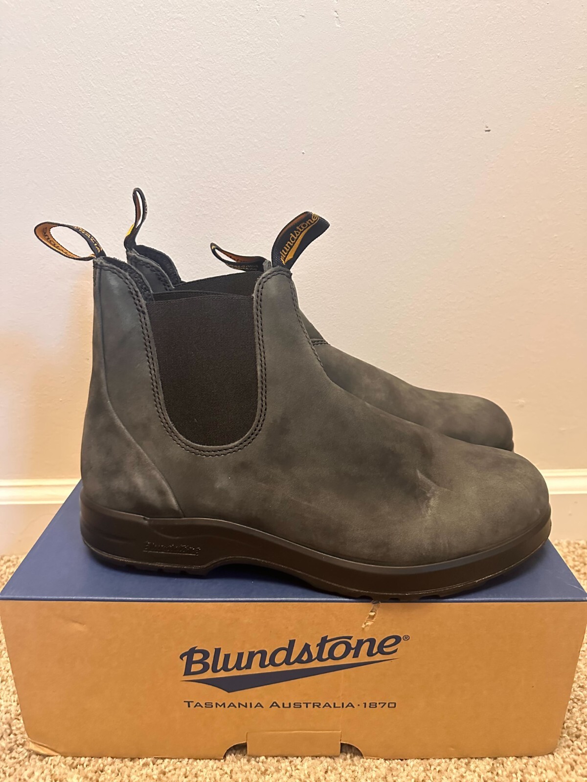 NEW Blundstone 2055 Rustic Black All Terrain Chelsea Boots