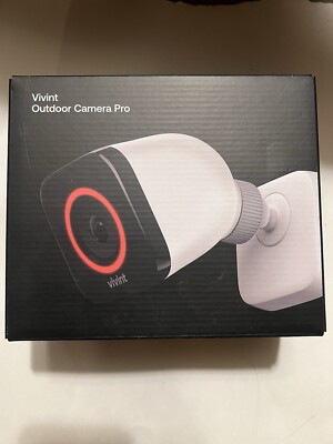 Vivint Outdoor Camera Pro Gen 2 VS-ODC350-WHT FHD 1080p Cube Camera - White- NEW
