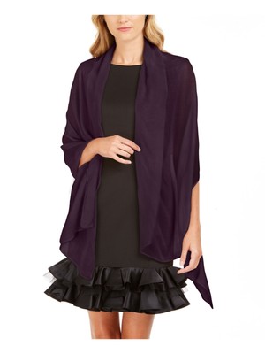 

ADRIANNA PAPELL Женская фиолетовая шаль из пашмины, Фиолетовый