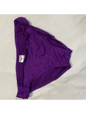 

MOSSIMO SUPPLY CO. Женский фиолетовый купальник бикини с полосками по бокам, низ