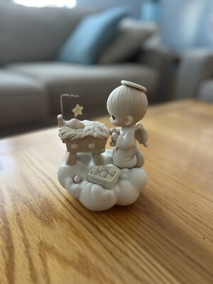 Precious Moments He Is The Star Of The Morning - Christmas 1989 - Mint