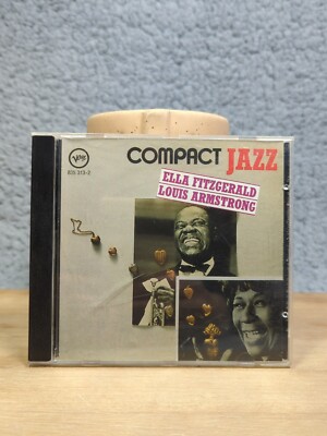 Compact Jazz by Ella Fitzgerald/Louis Armstrong (CD, Oct-1990, Verve)
