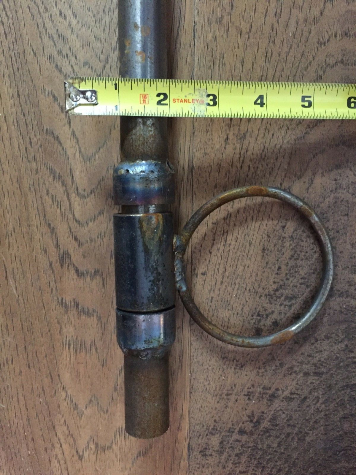 Extra Heavy Duty Hand Made Steel Dog Tie Out Stake for Large Dogs 18