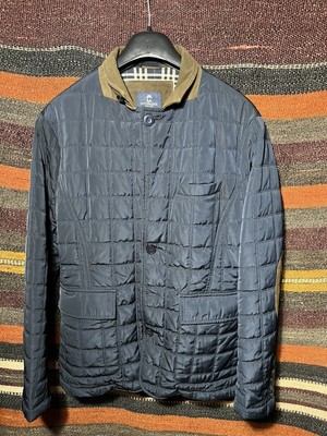 Sisley Men's Navy Blue Jacket Size M Medium