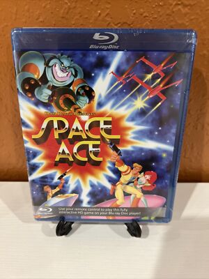 DON BLUTH SPACE ACE INTERACTIVE HD VIDEO GAME BLU-RAY RETRO NEW SEALED FREE SHIP