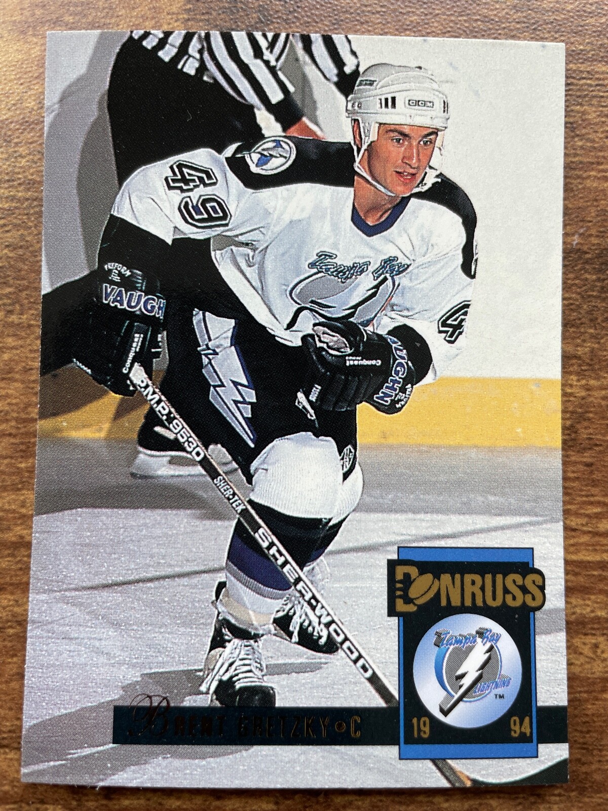 NHLカード 1993/94 Donruss Hockey card #318 Brent Gretzky Tampa Bay