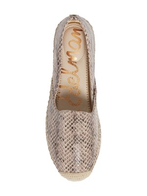 

Женские кожаные туфли SAM EDELMAN с коричневым принтом 1 без шнуровки на платформе Karlita, Коричневый, H6369L5