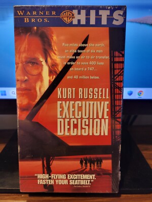 Executive Decision (VHS, 1999) NEW, Sealed