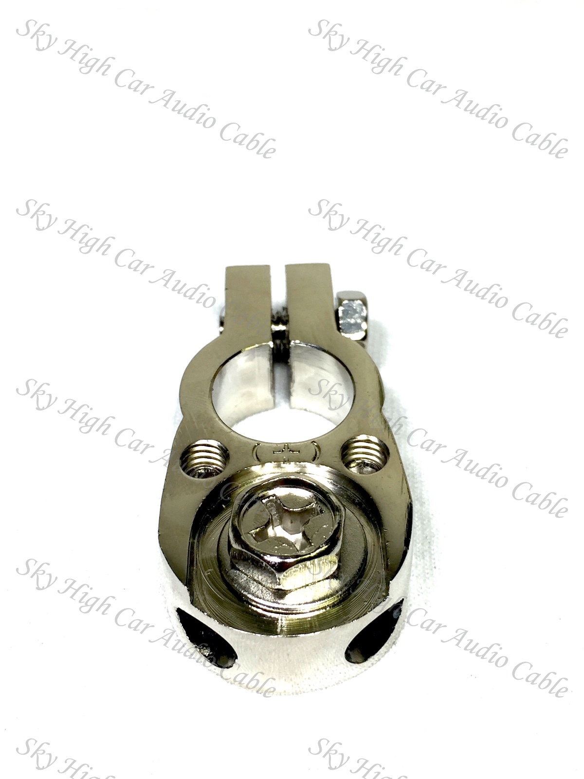 PAIR Battery Terminals Ring Terminal Connection 2 8 ga Output Set Screw