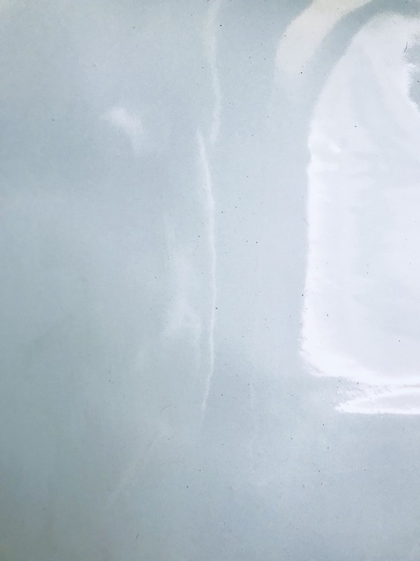 NOS Mid Century Modern Kohler Cerulean Blue Bathroom Sink