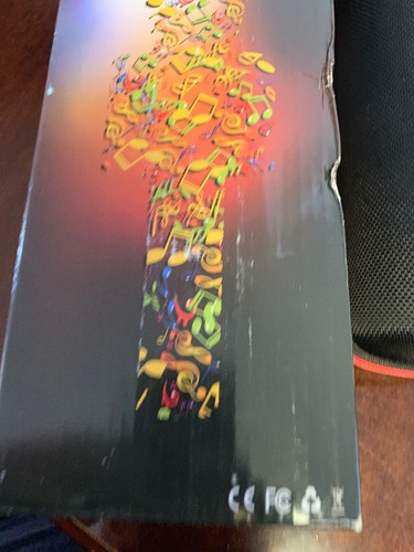 BONAOK Wireless Bluetooth Karaoke Microphone - Rose Gold w/Hardshell Case - NEW