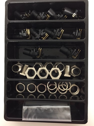 Box of 10 binder 99 3431 601 04 Integrated plug for PCB mounting, angled