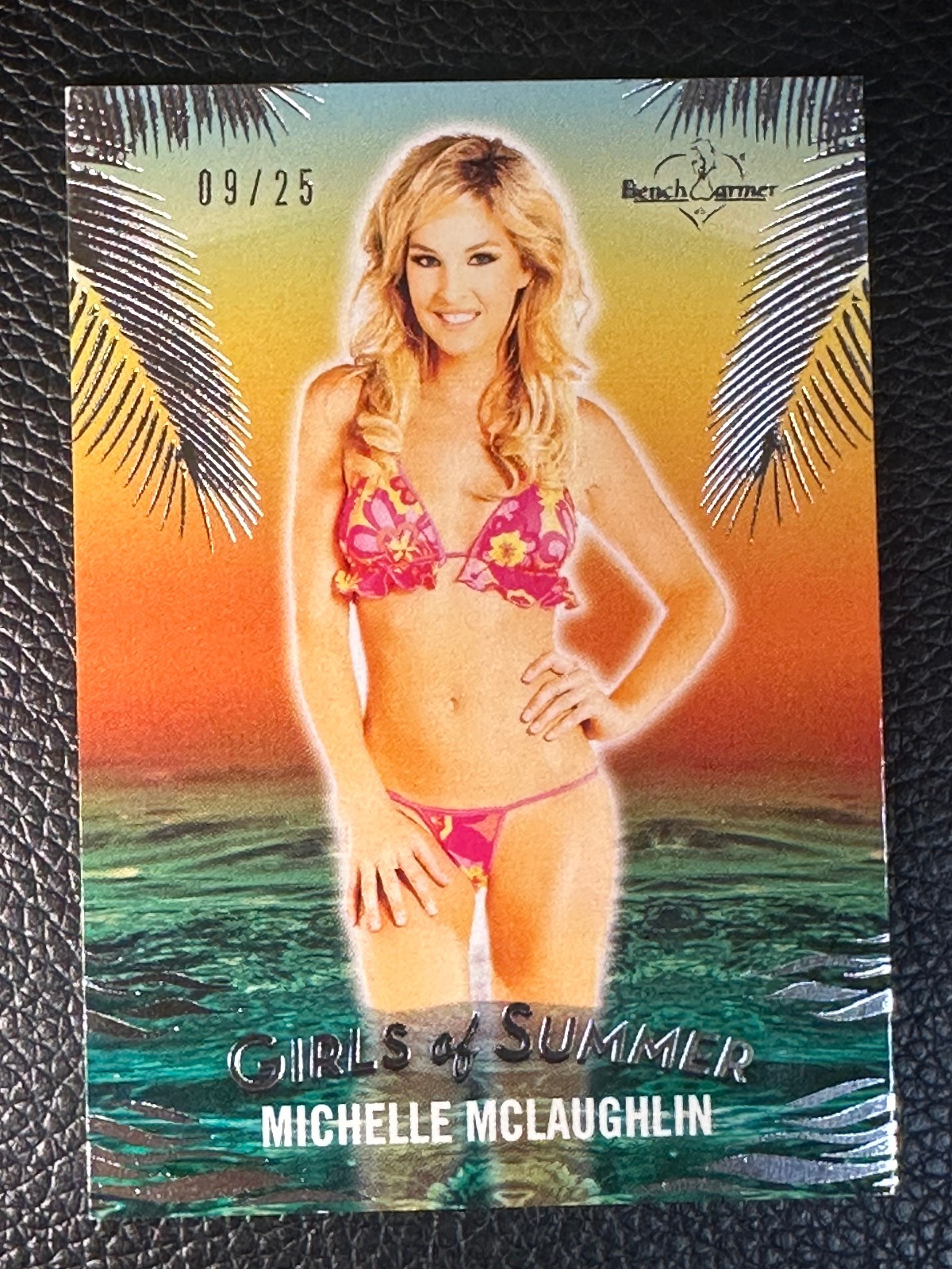 2023 Bench Warmer Girls Of Summer Silver Foil Michelle McLaughlin 9/25