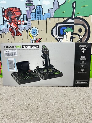 Turtle Beach VelocityOne Flightdeck Universal HOTAS Simulation System Joystick