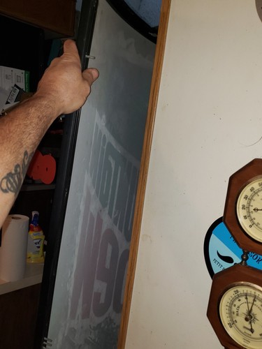 Vintage Mountain Dew Machine Sign original 6 ft Sign Vending Sign & bracket