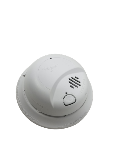 4K UHD P2P Smoke Detector  Hard Wired Wifi Dual Camera
