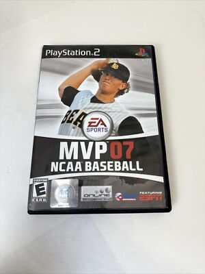 MVP 07 NCAA Baseball (PS2) With Manual - CASE ONLY