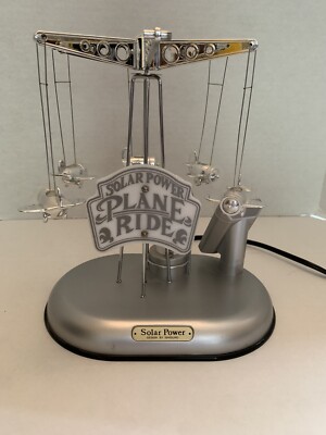 Solar Power Plane Ride Design By Ishiguro Collector Lamp Tested and Works Great