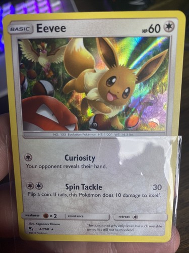 Eevee 4868 Hidden Fates Rare Holo PSA 9 Maybe EN Pokemon Englisch