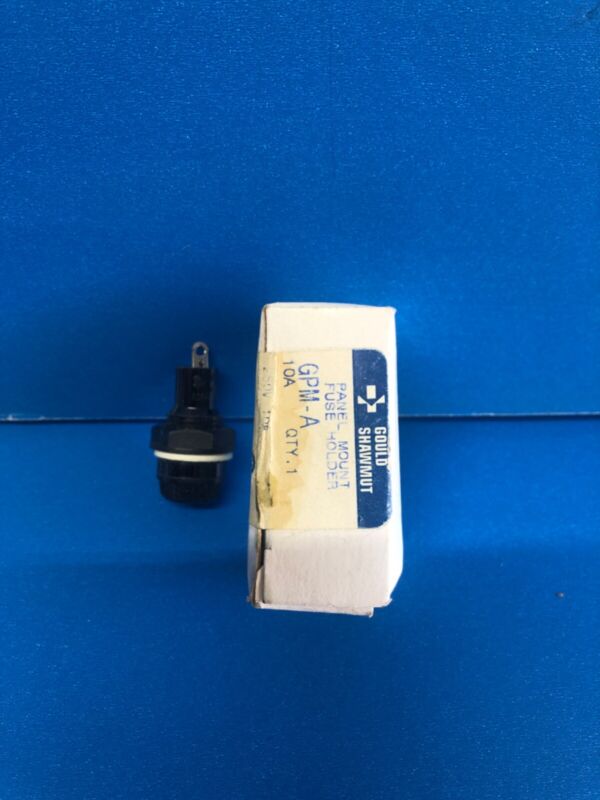New Gould Shawmut Gpm-a Gpma Panel Mount Fuse Holder (3 Available)