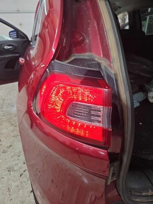 Used Left Tail Light Assembly fits: JEEP CHEROKEE 14-18 Quarter Panel Mounted