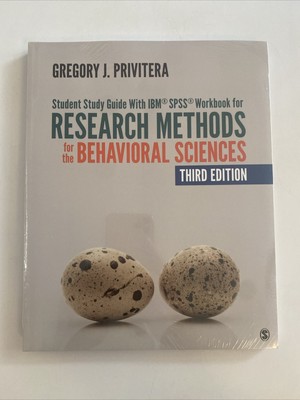 Student Study Guide with IBM  SPSS  Workbook for Research Methods for the...