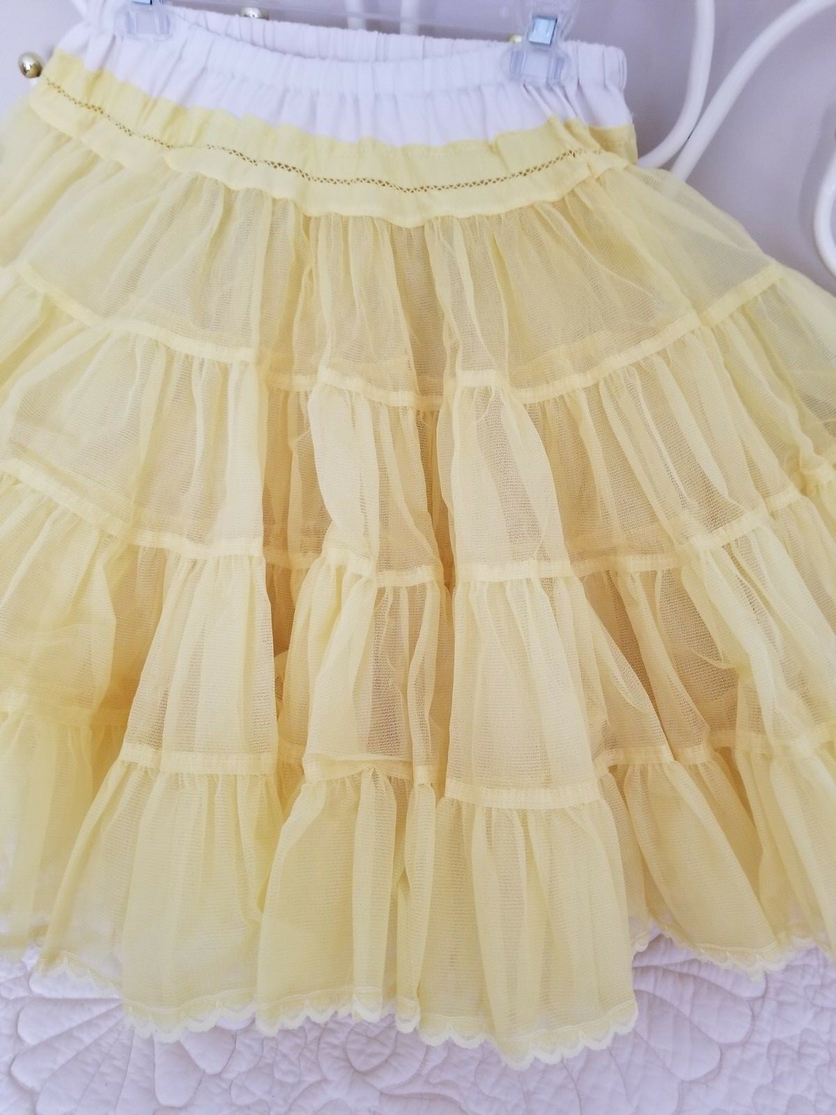 Yellow Square Dance Petticoat Fantasia