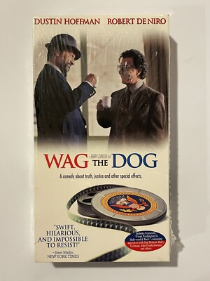 SEALED Wag the Dog VHS Tape Dustin Hoffman De Niro 1997