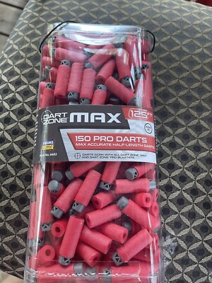 DART ZONE MAX 150 PRO DARTS MAX ACCURATE HALF LENGTH DARTS NEW SEALED