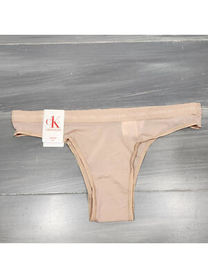 Нижнее белье CALVIN KLEIN Intimates бежевого цвета в стиле бикини L