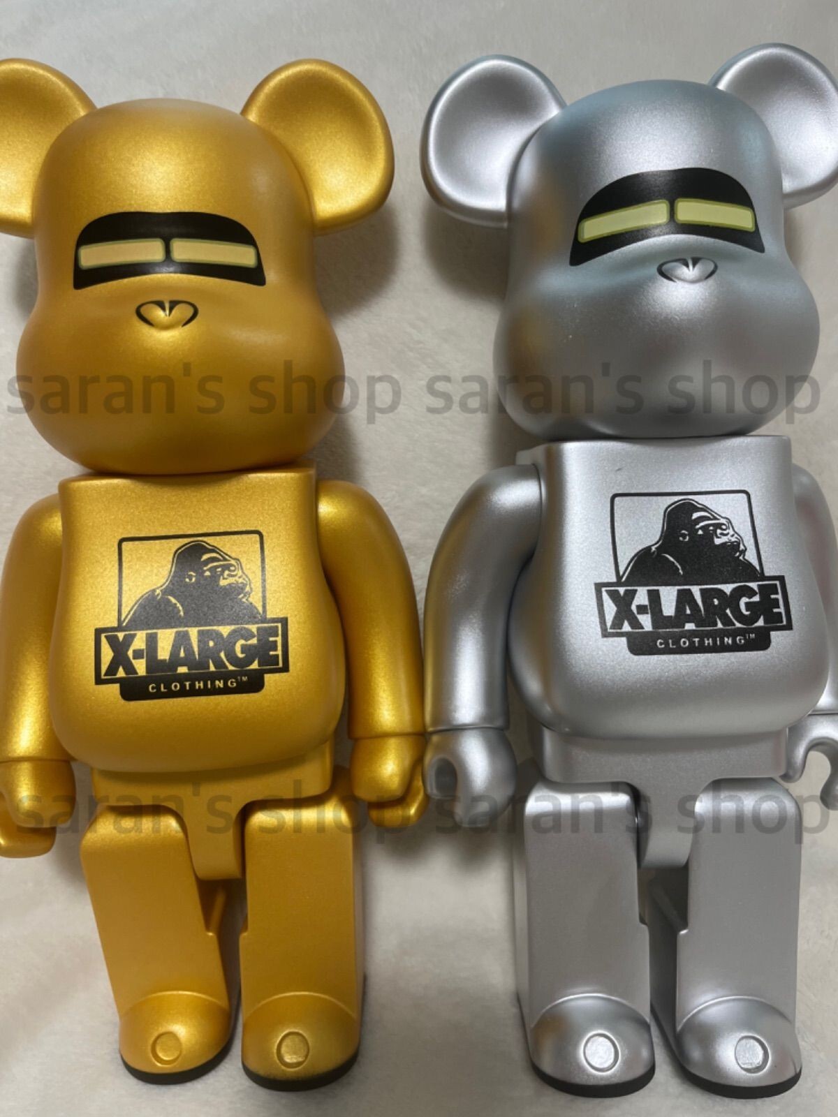 チャン・グンソク ベアブリック BE@RBRICK ZIKZIN GOLD SILVER 100％ チャングンソク メディコム