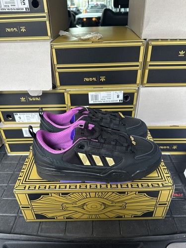 Pre-owned Adidas Originals Adidas Adi2000 Yu-gi-oh Yugi's World Dark Magician Card Size 5.5-13 H06442 In Black