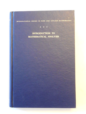 Introduction To Mathematical Analysis by Parzynski and Zipse HB