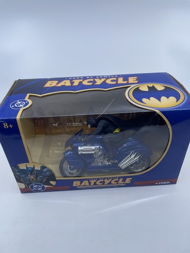 2000 Batman Batcycle in Box Corgi 1/16 Diecast 2004 | eBay