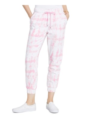 

СТИЛЬ И КОМПАНИЯ Женские розовые брюки с карманами и кулиской с манжетами Plus, Розовый, 100121884