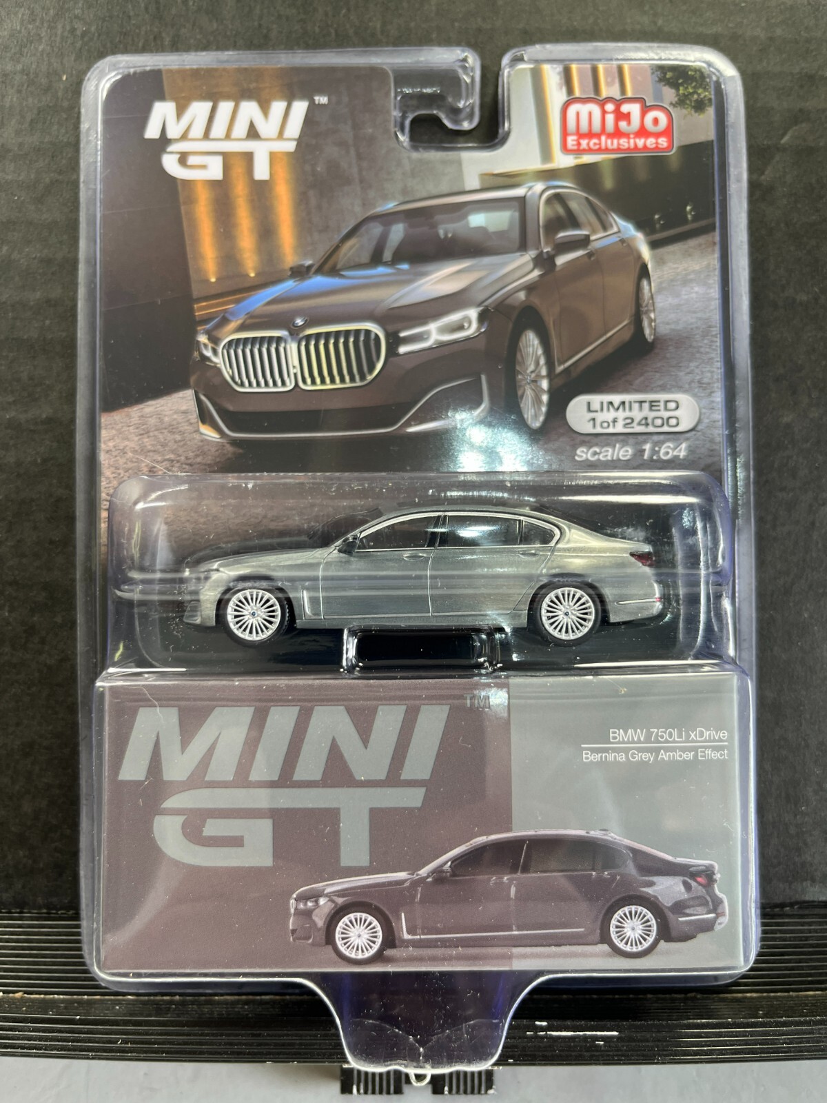 MINI GT 1/64 BMW 750Li xDrive ブラック Mini GT BMW 750li Xdrive Black Sapphire - MGT00436 1:64