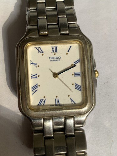 SEIKO tank シャリオ 7N01-5000 稼働品 Rare Seiko 7N01-5000
