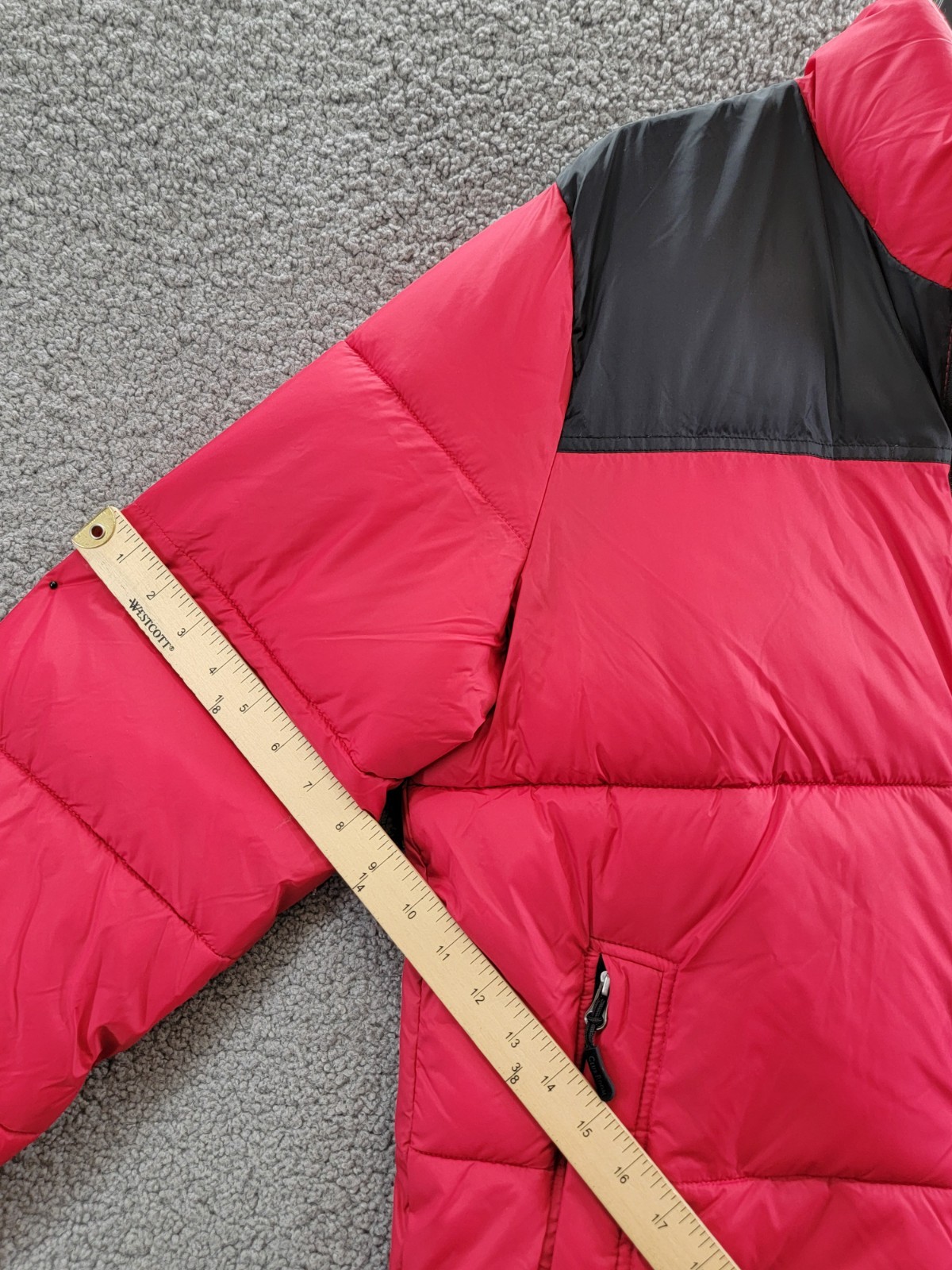 Club Room Colorblocked Quilted Full-Zip Puffer Jacket Men's M Red Long Sleeve - Picture 10 of 19