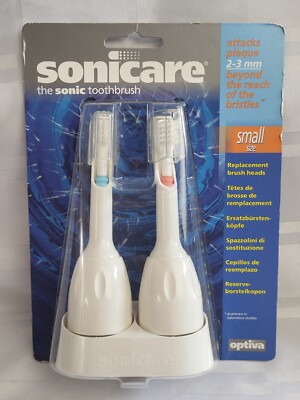 SONICARE SONIC TOOTHBRUSH HEAD REPLACEMENTS SIZE SMALL 2-3MM NIP IN THE PACK