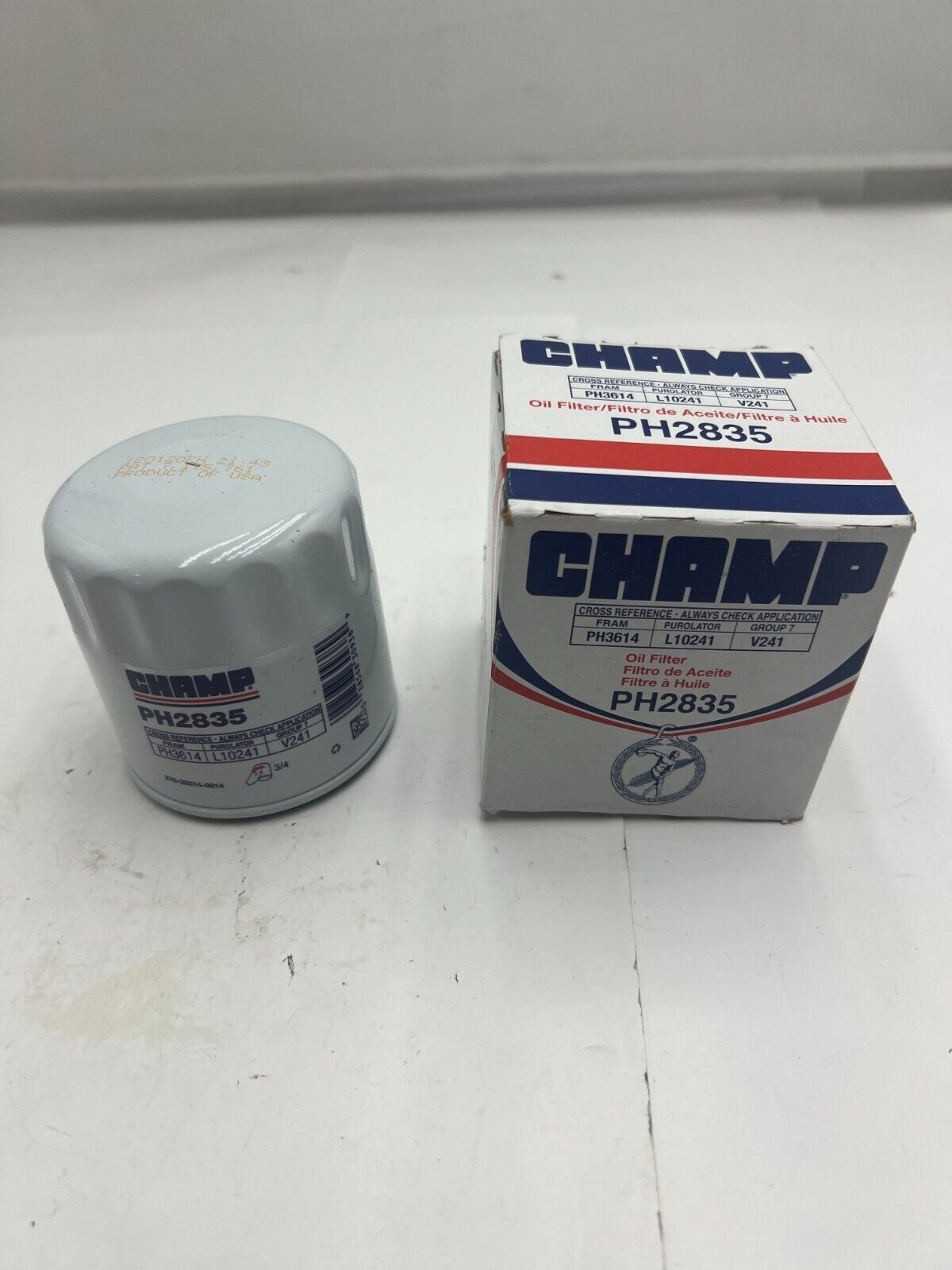QTY 9) OEM CHAMP PH2835 Engine Oil Filter Replaces Wix 51348 QTY 9) OEM CHAMP PH2835 Engine Oil Filter Replaces Wix 51348