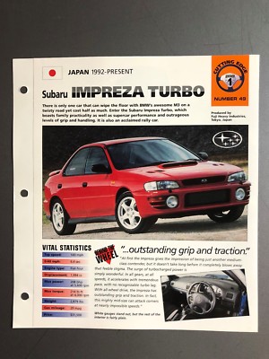 1992 Subaru Impreza Turbo IMP 