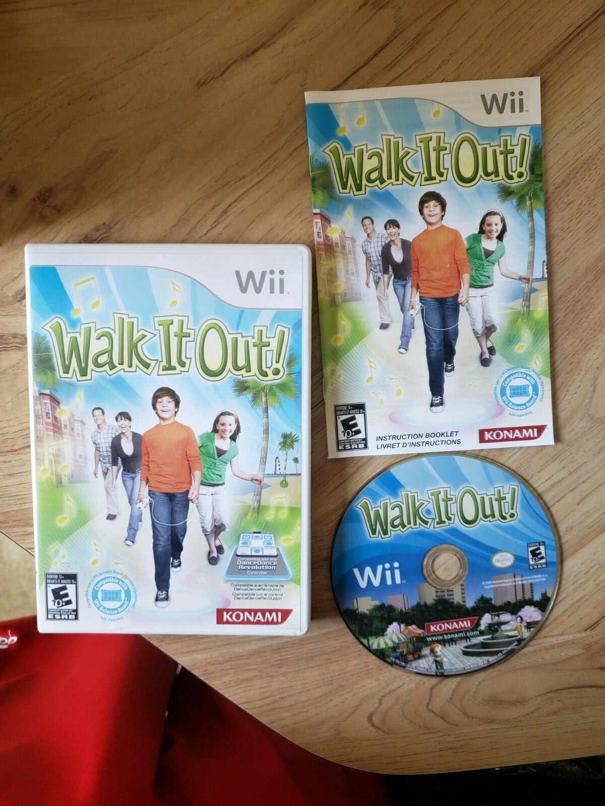 Walk it Out (Nintendo Wii, 2010) Complete. Free Shipping