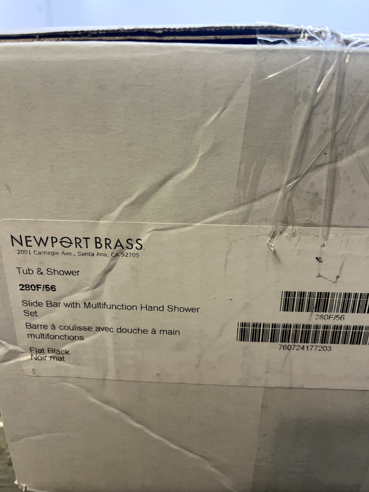 Newport Brass Multi-Function Hand Shower Package 280F/56 READ